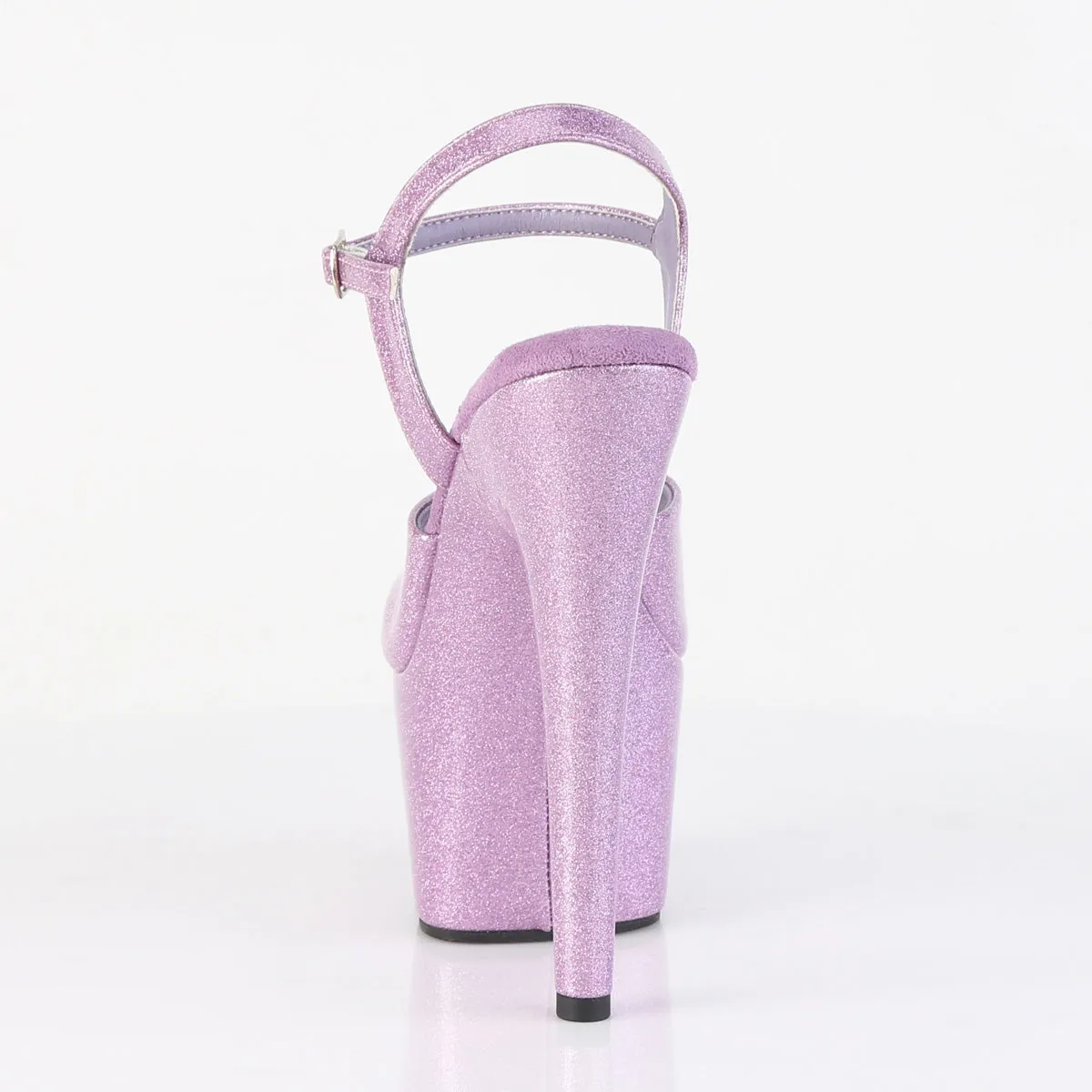 7 Inch Heel ADORE-709GP Lilac Glitter