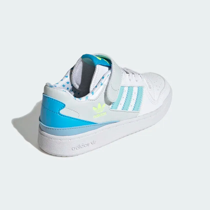 Adidas Childrens Forum Low Tennis Shoes GZ0800