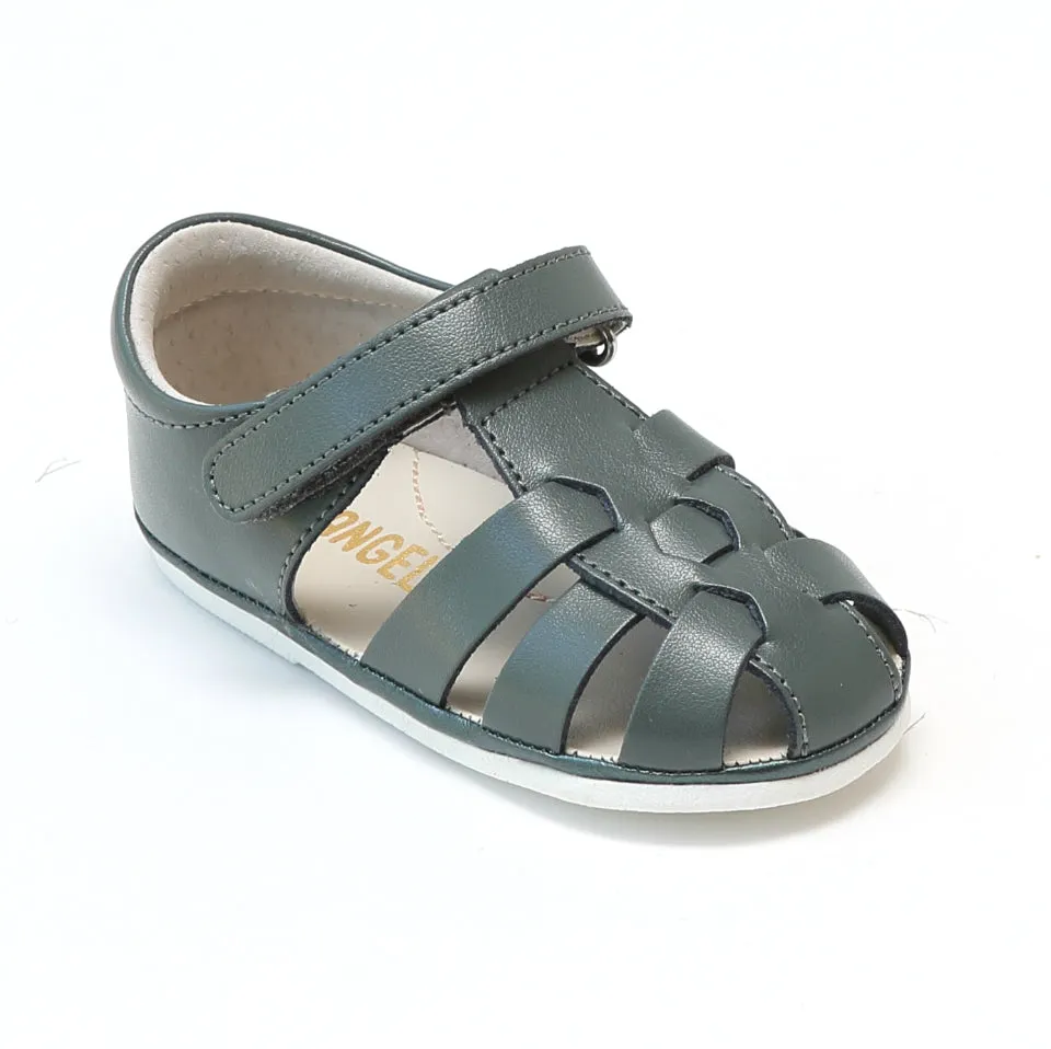 Angel Baby Boys Leather Fisherman Sandals