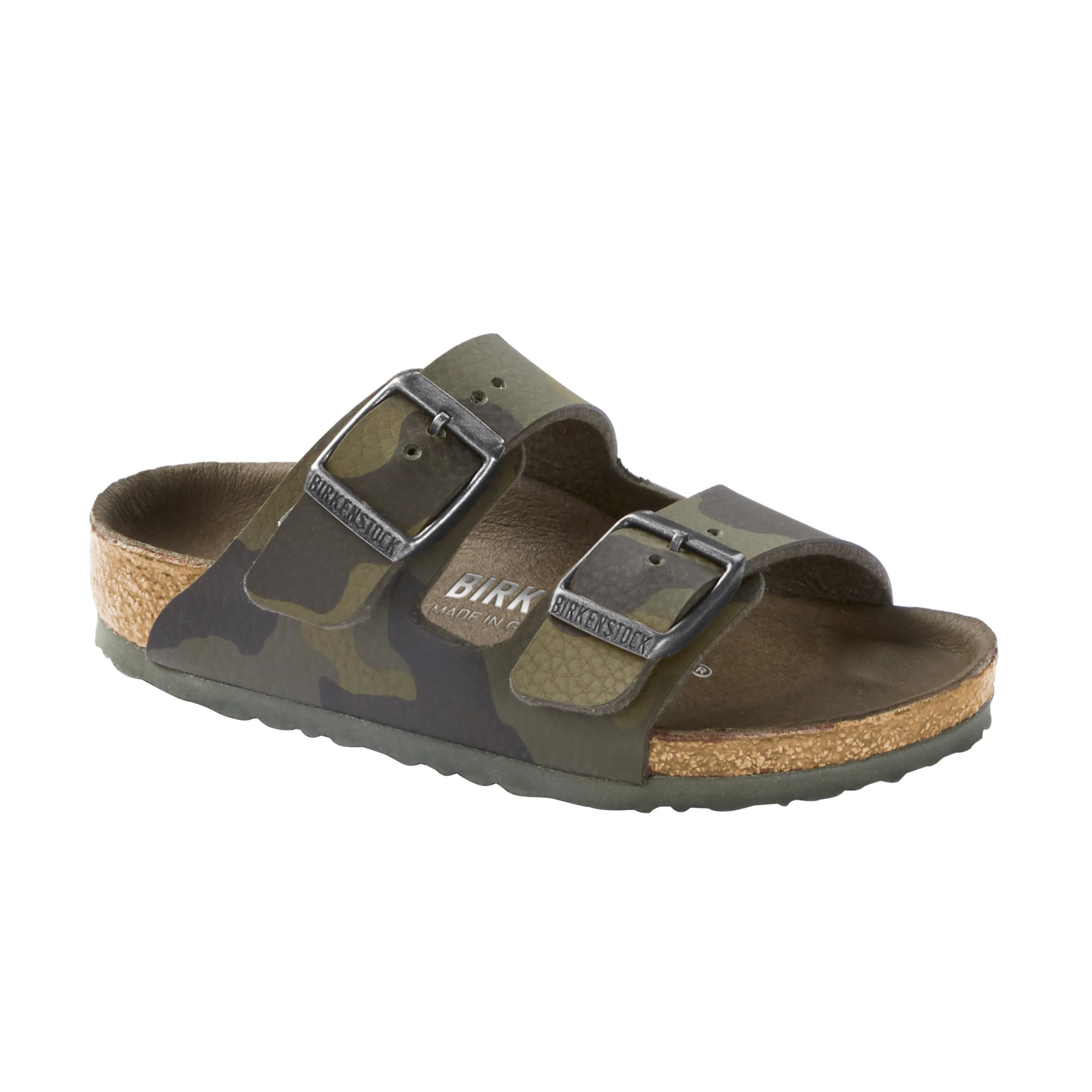 Arizona Kids Desert Soil Camo Green Birko-Flor