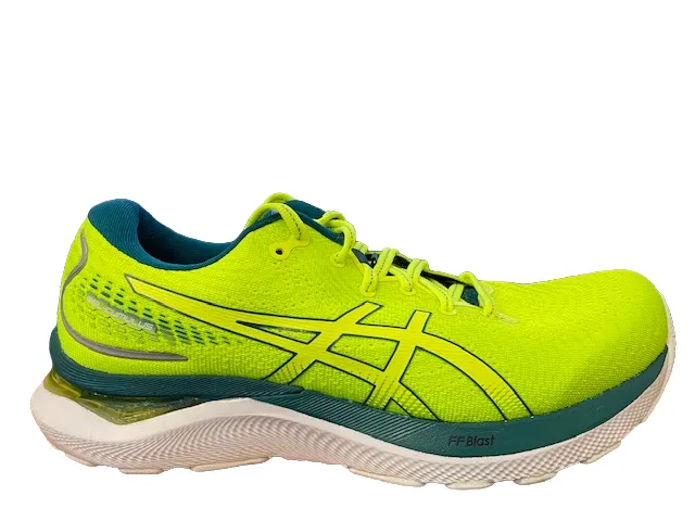 Asics men's running shoe Gel Cumulus 24 1011B366 750 yellow green 