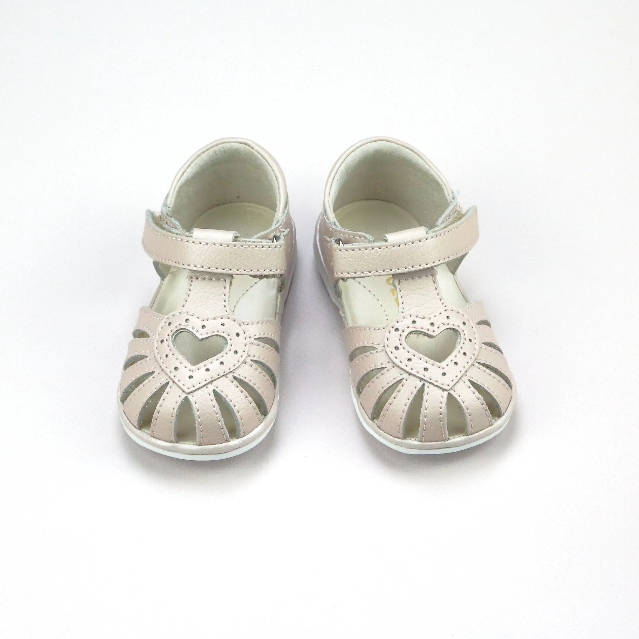 Baby Emmie Open Heart Caged Sandals