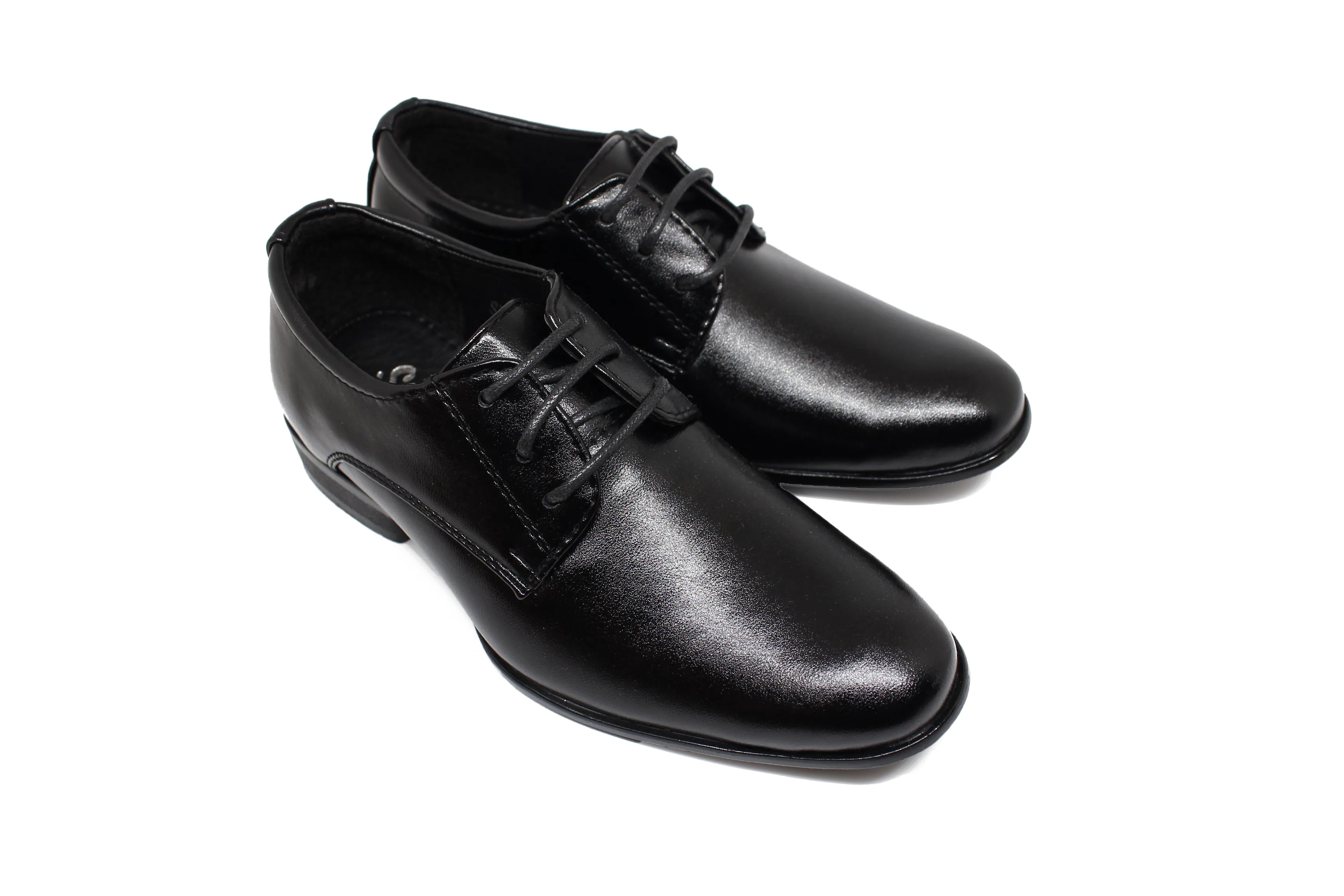 Berlin Derby Shoes - Matte Black