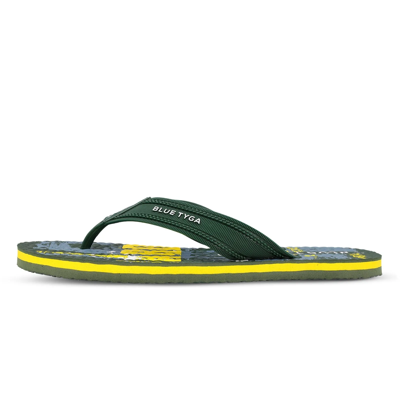 Blue Tyga Gents Flip Flop Thong  - BTG702 Olive Green