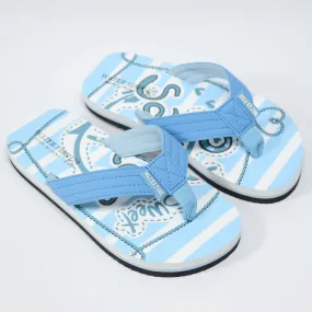 C1623A W-Mark Everyone's Choice Non Slip Sky Blue Flip Flop