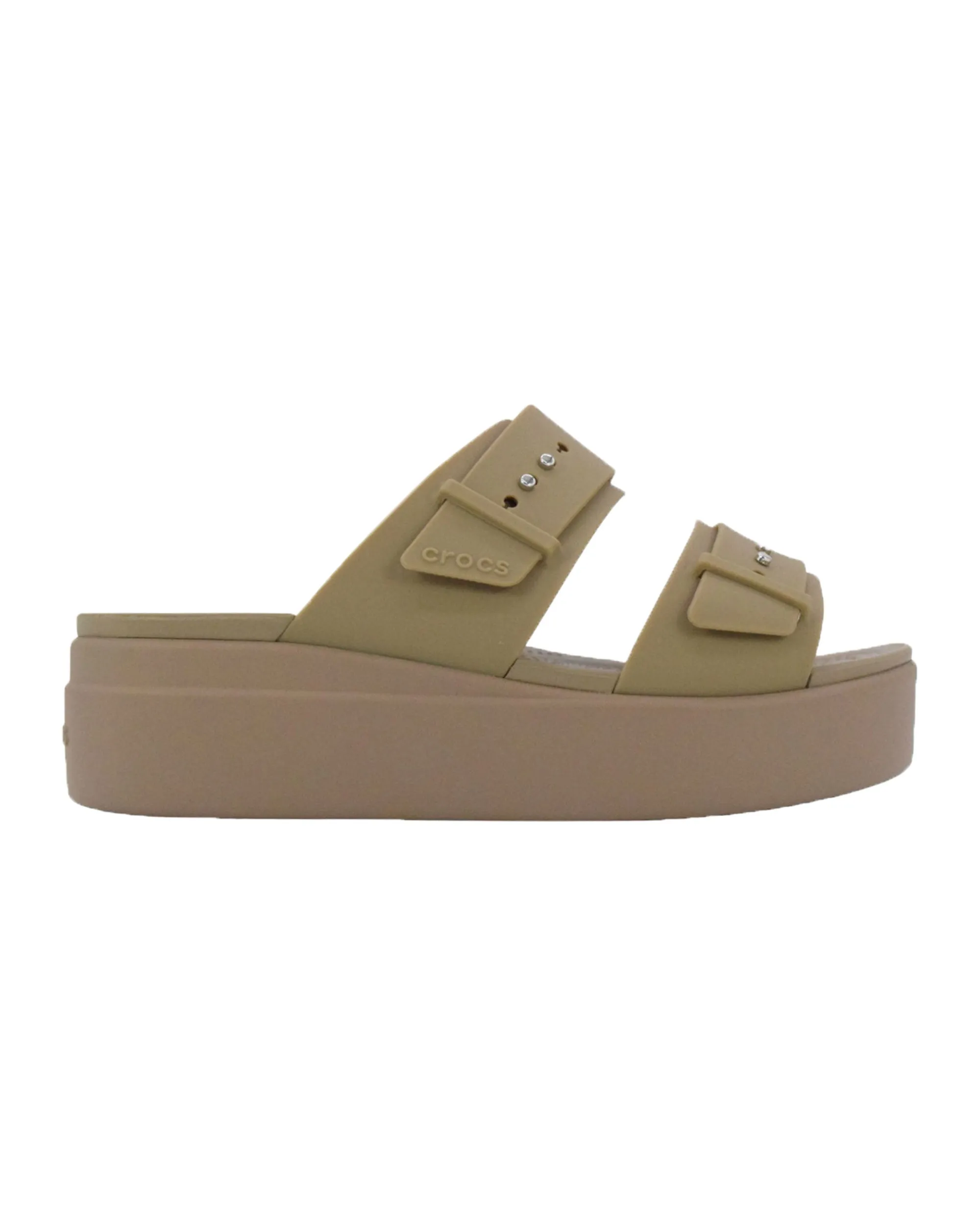 Crocs Brooklyn Sandal Low Wgew Khaki