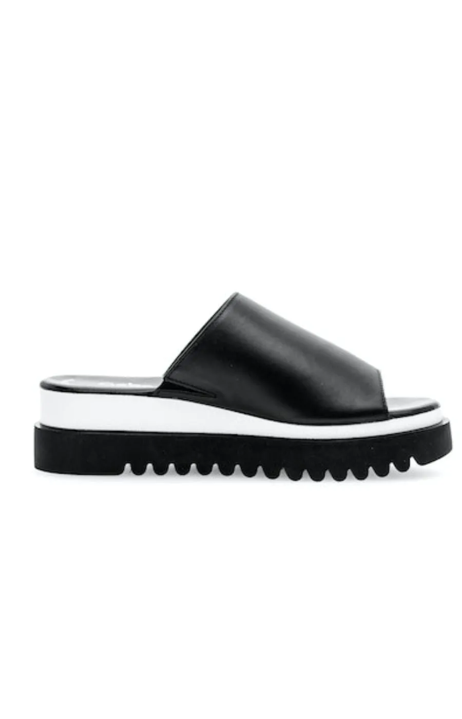 Gabor Slip on Sandal in Black