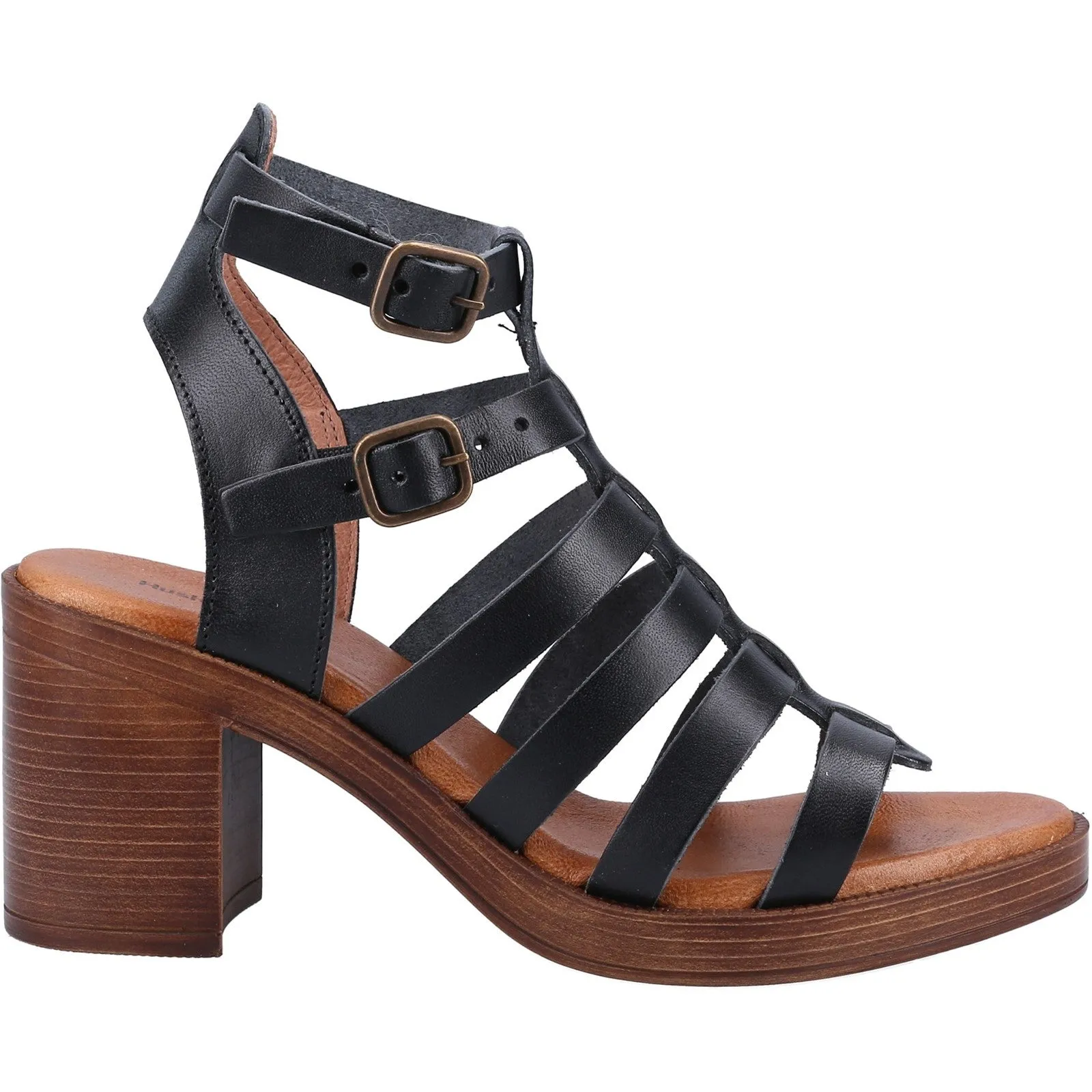 Hush Puppies Gloria Womens Leather Gladiator Sandal