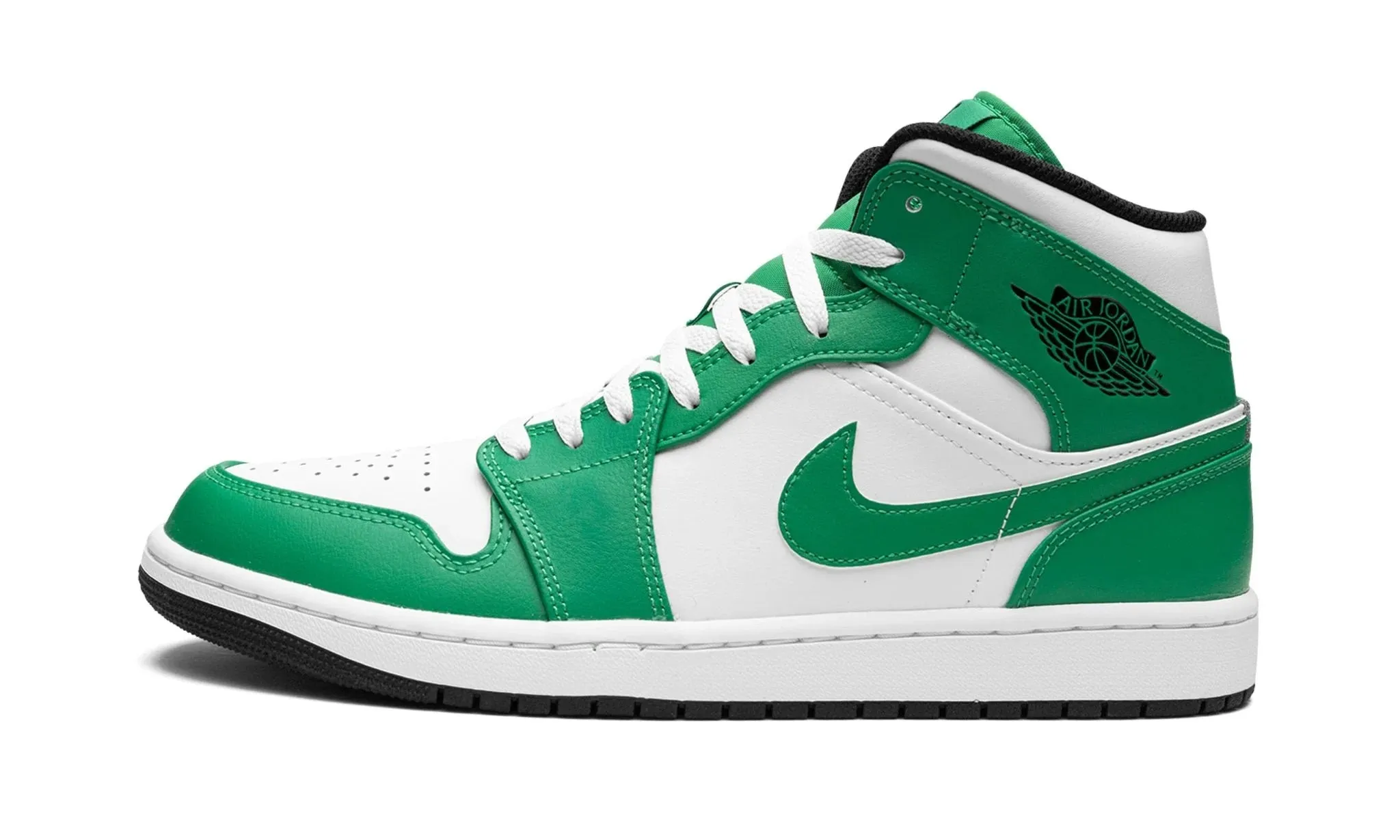 JORDAN 1 MID LUCKY GREEN