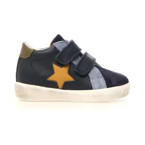 Naturino (Sizes 27-32) Dorrie Navy/Azure/Green Star