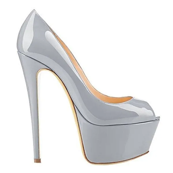 Pumps Queen Chinlu (Silver)