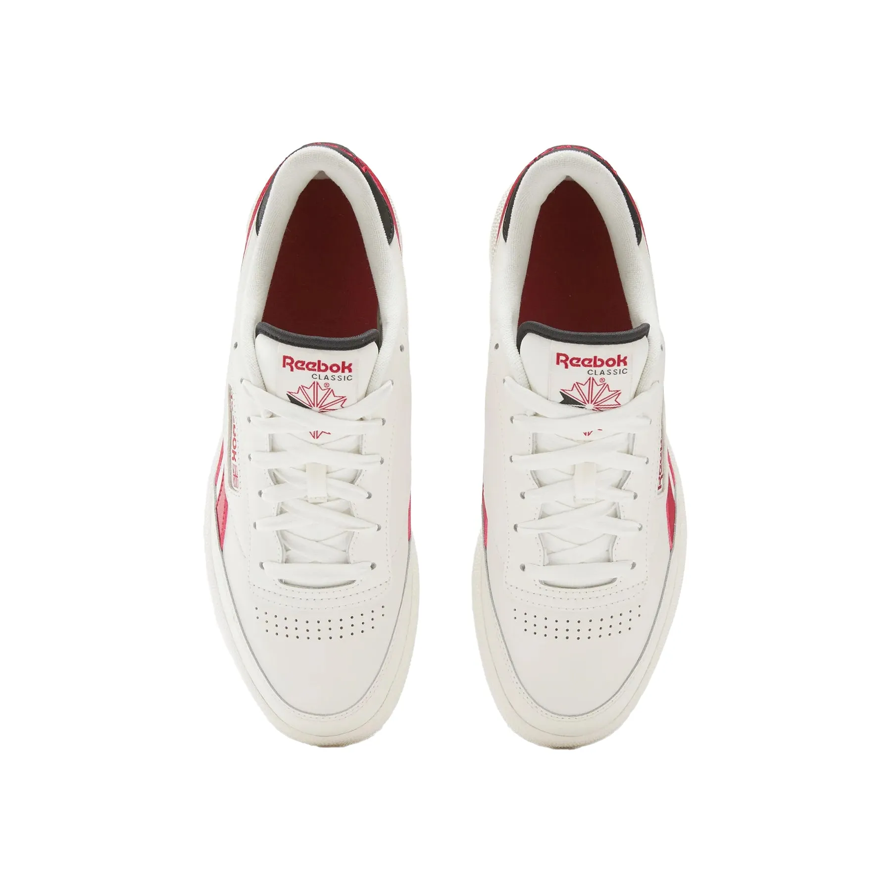 REEBOK CLUB C REVENGE - CHALK/FLASHRED/BLACK