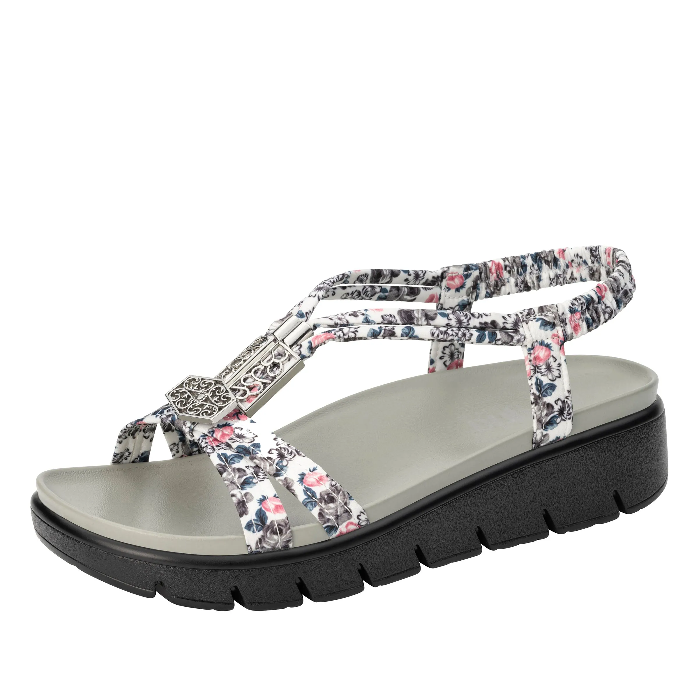 Roz Lovely Grey Sandal