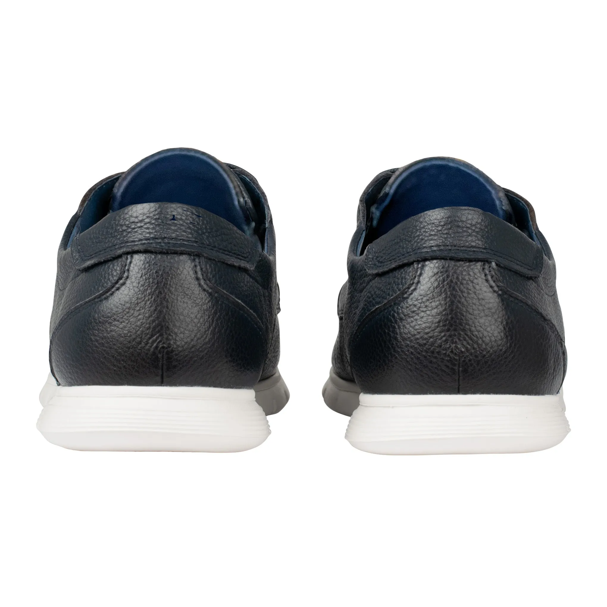 Sergio Duletti Saul Boat Shoes Navy