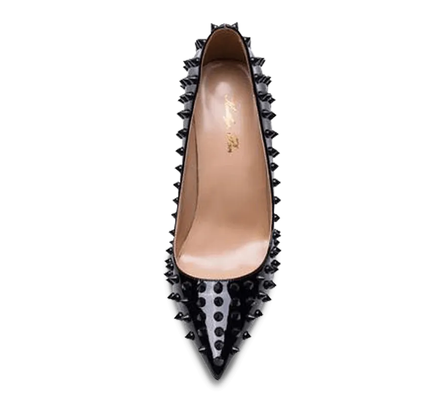 Spikes High Heel Pumps