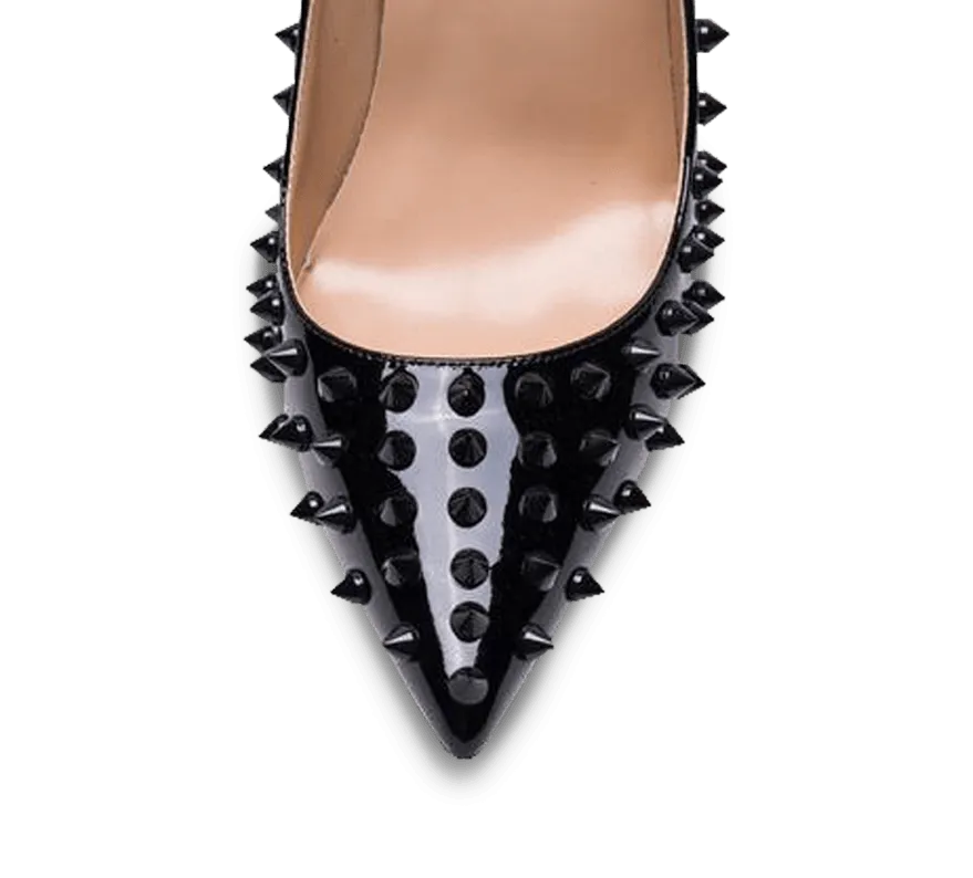 Spikes High Heel Pumps