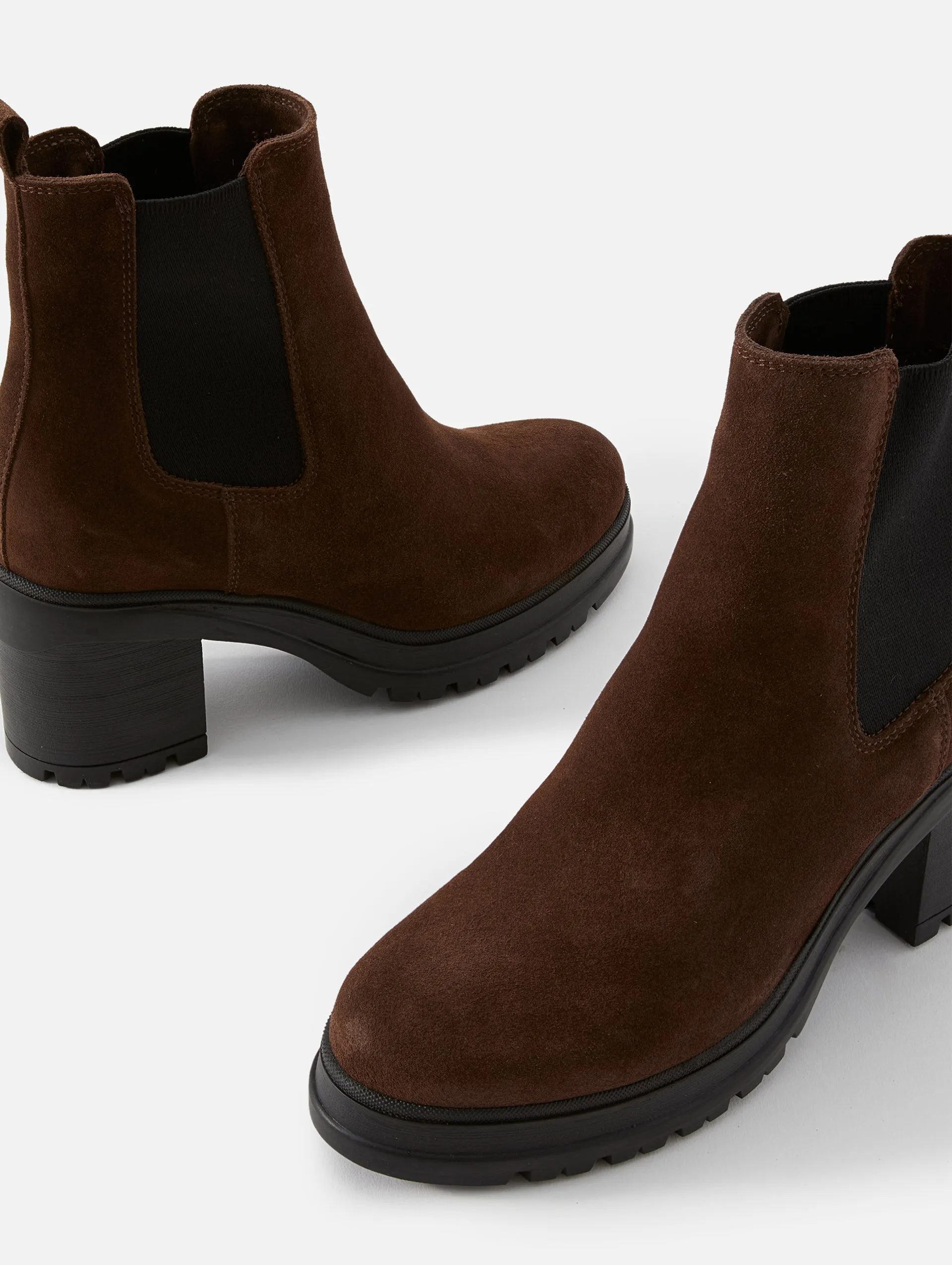 Suede Paxton Bootie 75mm