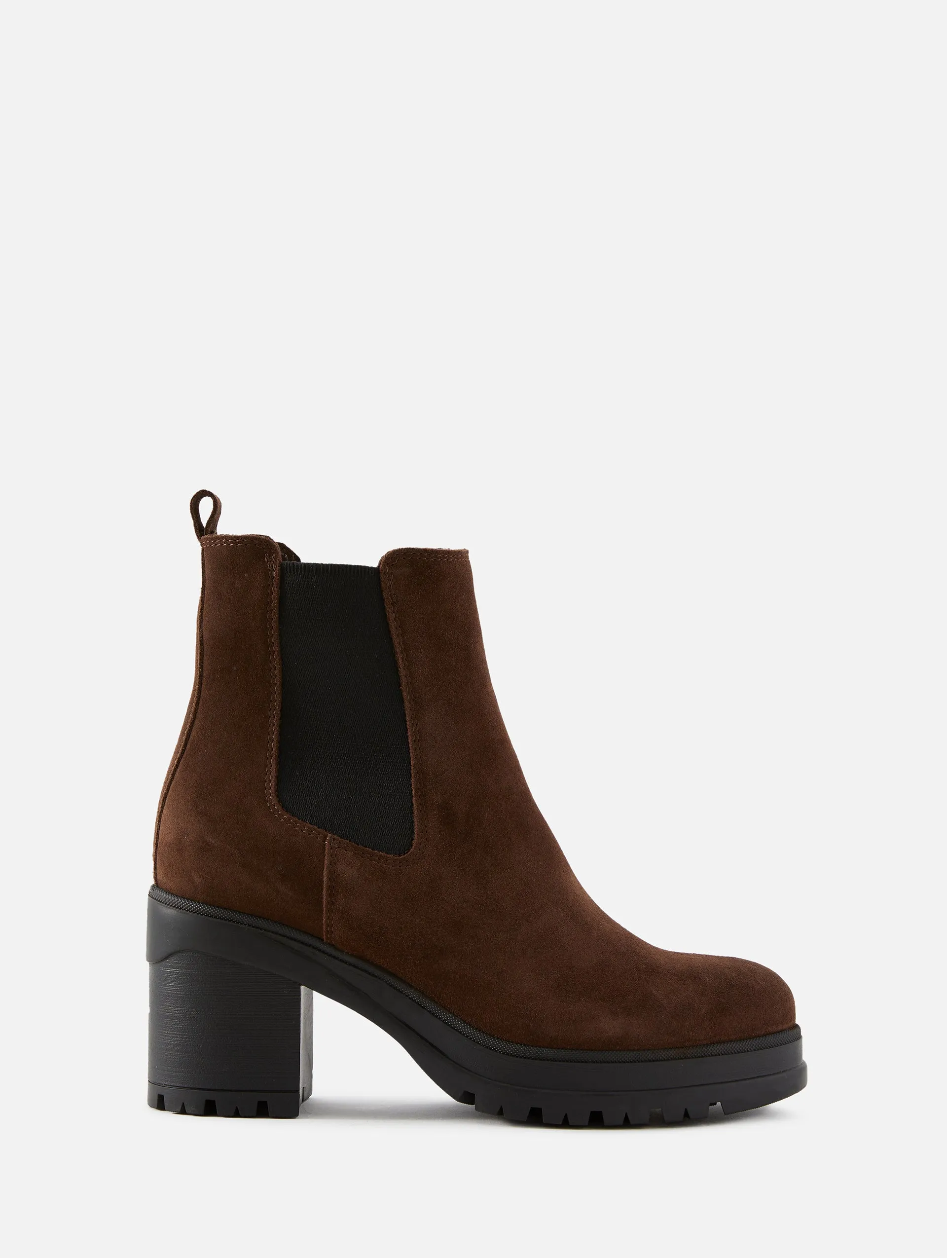 Suede Paxton Bootie 75mm