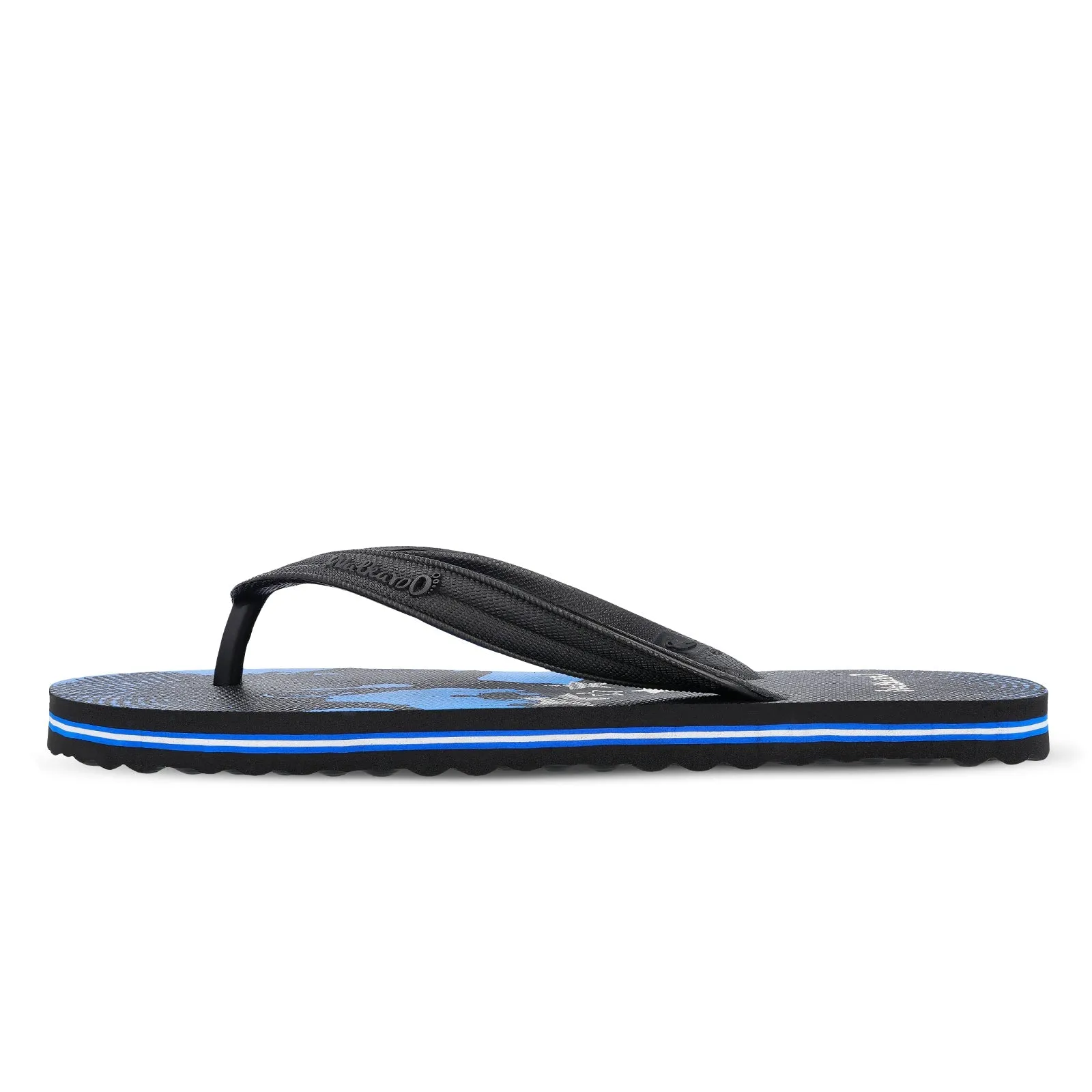 Walkaroo Gents Flip Flop Thong  - HG163 Blue Black