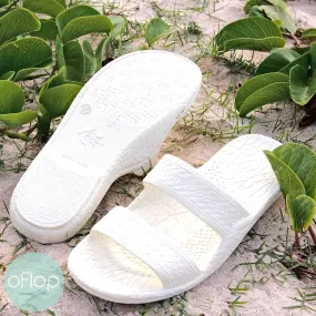 White Jandals® -- Pali Hawaii Hawaiian Jesus Sandals